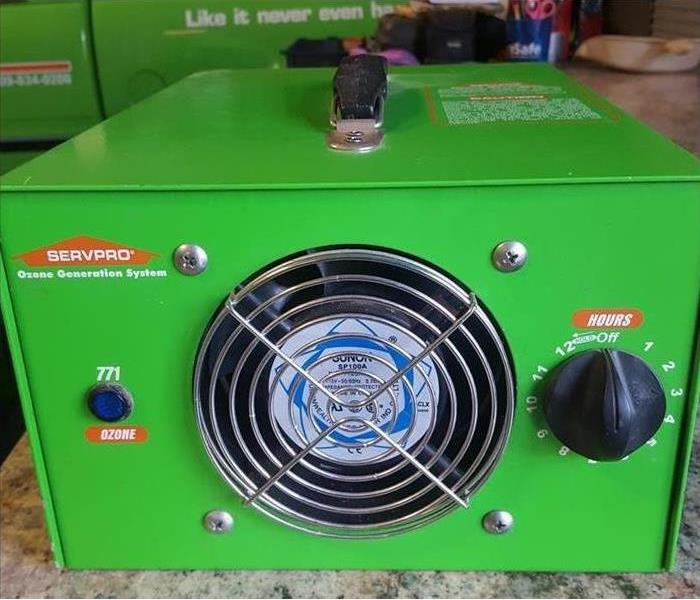 SERVPRO green Ozone Generator