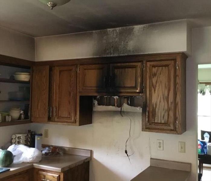 Kitchen Fire Damage 